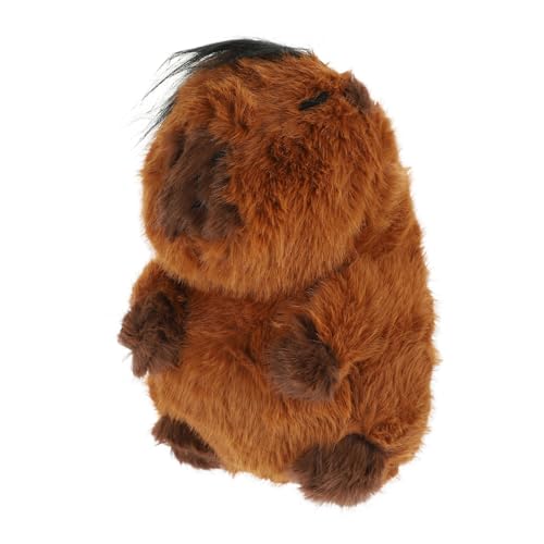 BESPORTBLE Capybara Plüschtiere Entzückendes Capybara Gefülltes Puppenspielzeug Für Dekoration Und Fotorequisiten Kuscheliges Wasserschwein Plüschtier Für Zuhause von BESPORTBLE