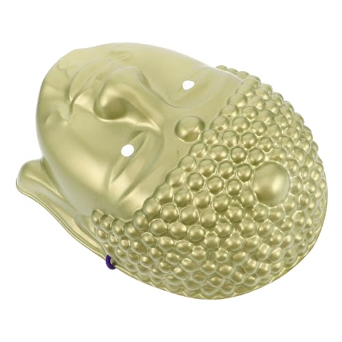 BESPORTBLE Chic Buddha Maske für Karneval und Halloween Detaillierte Buddha Kopfbedeckung für Cosplay Maskenball und Festliche Anlässe Ergonomisch und Komfortabel zum Tragen und Ausstellen von BESPORTBLE