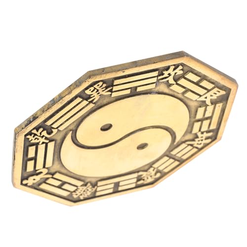 BESPORTBLE Chinesischer Bagua-Spiegel, Feng Shui-, Reise-geldbörsenspiegel, Handspiegel, Metall, Runder Taschenspiegel Für, Frauen-Ornamente BESPORTBLE Chinesischer Bagua-Spiegel, Feng Shui-, Reise-geldbörsenspiegel, Handspiegel, Metall, Runder Taschenspiegel Für, Frauen-Ornamente von BESPORTBLE