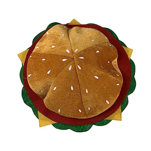 BESPORTBLE Cosplay Burger Hut aus Hautfreundlichem Vliesstoff Leichter Dekorativer Kostümhut für Erwachsene Komfortabel und Langlebig für Partys und Performance Lustiger Neuartiger Burger BESPORTBLE Cosplay Burger Hut aus Hautfreundlichem Vliesstoff Leichter Dekorativer Kostümhut für Erwachsene Komfortabel und Langlebig für Partys und Performance Lustiger Neuartiger Burger von BESPORTBLE