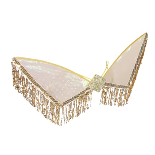 BESPORTBLE Cosplay Flügel Cosplay Flügel für Frauen Halloween Cosplay-Flügel erwachsener feenflügel Regenbogenflügel Paillettenrock Party-Flügel-Stütze Kostümzubehör Stoff BESPORTBLE Cosplay Flügel Cosplay Flügel für Frauen Halloween Cosplay-Flügel erwachsener feenflügel Regenbogenflügel Paillettenrock Party-Flügel-Stütze Kostümzubehör Stoff von BESPORTBLE