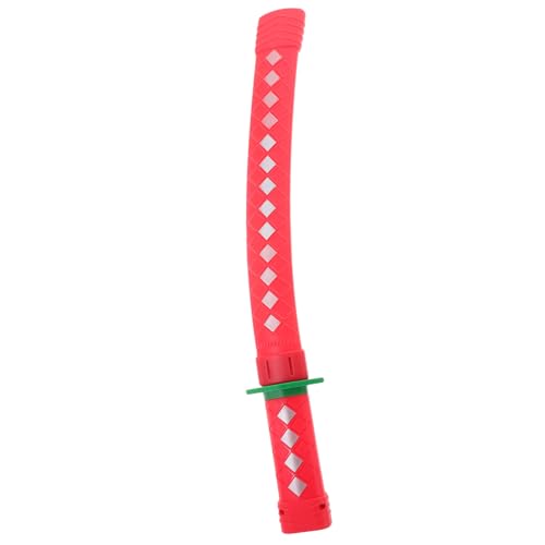BESPORTBLE Cosplay Kunststoff Rotes Prop Realistisches Ninja Zubehör Party Verkleidung für Jungen und Mädchen von BESPORTBLE
