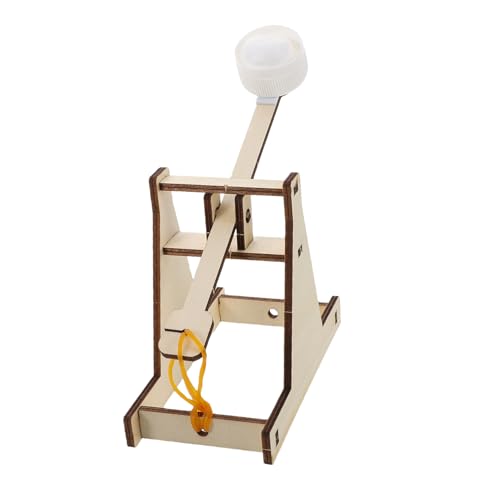 BESPORTBLE DIY Bausatz für Holz Engineering Kit für Interaktive Stem Projekte Physik mit Deinem Eigenen Projektile Vielseitiges für Kreative Experimente von BESPORTBLE