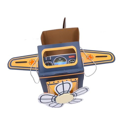 BESPORTBLE DIY Flugzeugspielzeug Für Tragbares Papierflugzeug Mit Drehbarem Lernspielzeug Für Jungen Und Kreatives Basteln BESPORTBLE DIY Flugzeugspielzeug Für Tragbares Papierflugzeug Mit Drehbarem Lernspielzeug Für Jungen Und Kreatives Basteln von BESPORTBLE