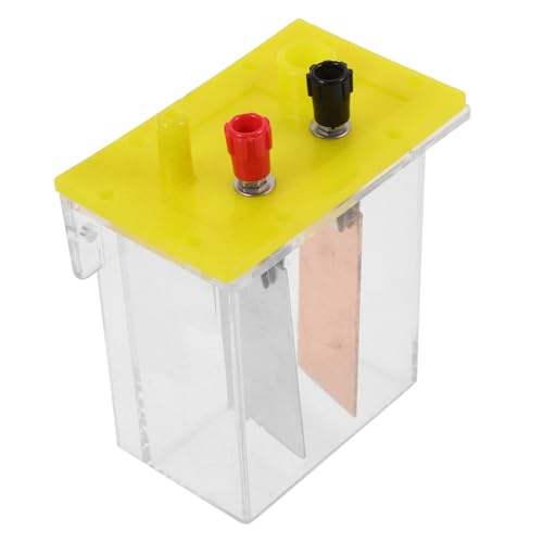 BESPORTBLE DIY Fruchtbatterie Experimentierkasten mit Batteriebox und Metallplatten Wissenschaftliches Physik Kit für Schüler Stabile Stromerzeugung und Alternative Energieerforschung von BESPORTBLE