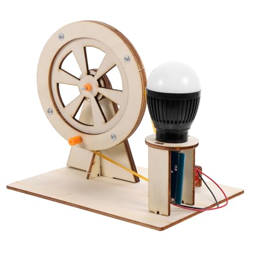 BESPORTBLE DIY Handkurbelgenerator aus Holz Experimentierkasten für Kreatives Lernspielzeug Entwicklungsfähigkeiten Einfacher Montageanleitung Zufällige BESPORTBLE DIY Handkurbelgenerator aus Holz Experimentierkasten für Kreatives Lernspielzeug Entwicklungsfähigkeiten Einfacher Montageanleitung Zufällige von BESPORTBLE