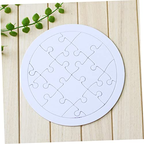 BESPORTBLE DIY Malpuzzle Teiliges Rundes Blanko Papierpuzzle Kreatives Lernspielzeug Zeichnen und Fantasie Stabiles und Sicheres Material für Künstlerisches Gestalten BESPORTBLE DIY Malpuzzle Teiliges Rundes Blanko Papierpuzzle Kreatives Lernspielzeug Zeichnen und Fantasie Stabiles und Sicheres Material für Künstlerisches Gestalten von BESPORTBLE