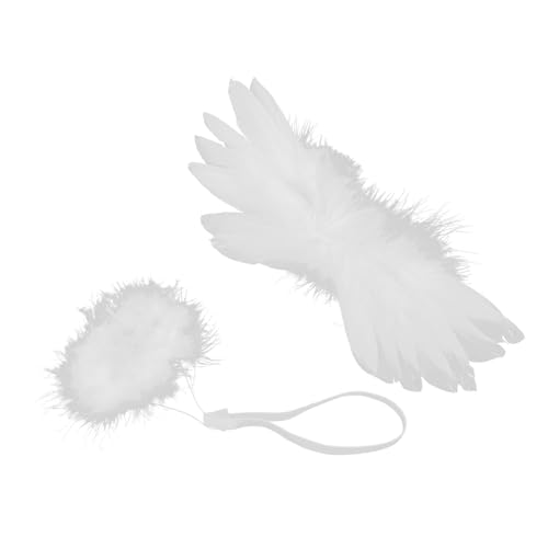 BESPORTBLE DIY Mini Engelsflügel für Puppenkostüm Sichere Federn für Kreatives Basteln Modische Weiße Flügel mit Zubehör für Fantasievolles Puppenkleid und Kinderspielzeug BESPORTBLE DIY Mini Engelsflügel für Puppenkostüm Sichere Federn für Kreatives Basteln Modische Weiße Flügel mit Zubehör für Fantasievolles Puppenkleid und Kinderspielzeug von BESPORTBLE