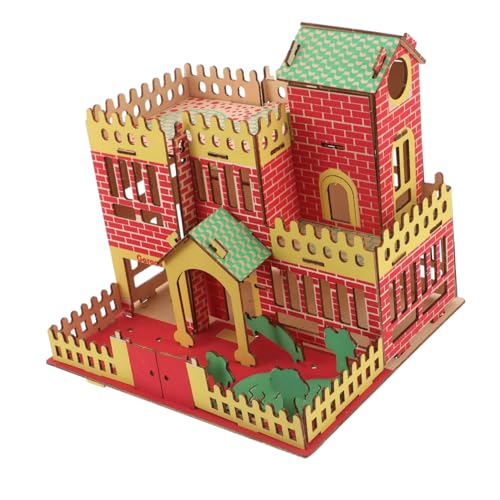 BESPORTBLE DIY Puzzle Architektur Puzzle Kit aus Holz für Kreative Sicheres und Präzises Bauen Pädagogisches Fantasie und Motorik BESPORTBLE DIY Puzzle Architektur Puzzle Kit aus Holz für Kreative Sicheres und Präzises Bauen Pädagogisches Fantasie und Motorik von BESPORTBLE