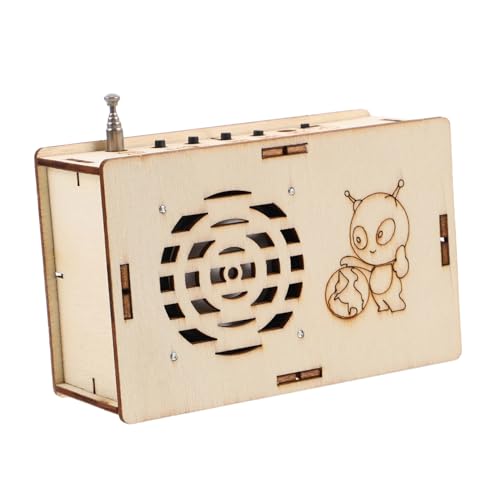 BESPORTBLE DIY Radio Kit Für Holzspielzeug Zum Zusammenbauen Wissenschaftliches Kinderspielzeug Für Jungen Und Stem Experiment Handgefertigtes Radio Modell Geschenkidee BESPORTBLE DIY Radio Kit Für Holzspielzeug Zum Zusammenbauen Wissenschaftliches Kinderspielzeug Für Jungen Und Stem Experiment Handgefertigtes Radio Modell Geschenkidee von BESPORTBLE