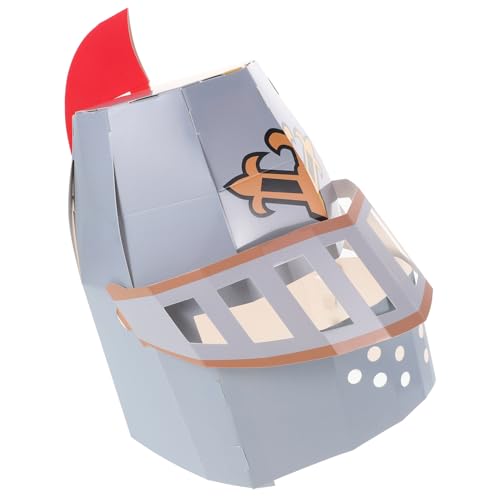 BESPORTBLE DIY Rittermaske für Kreative Papier Ritter Gesichtsmaske Bastelset für Mittelalterliche Mottoparty Dekoration BESPORTBLE DIY Rittermaske für Kreative Papier Ritter Gesichtsmaske Bastelset für Mittelalterliche Mottoparty Dekoration von BESPORTBLE