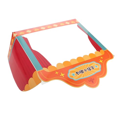 BESPORTBLE DIY Schattentheater Bühne aus Papier für Traditionelles Chinesisches Puppentheater Interaktives Lernspielzeug für Kindergarten Kreatives Rollenspiel und Kulturelle Geschichten von BESPORTBLE