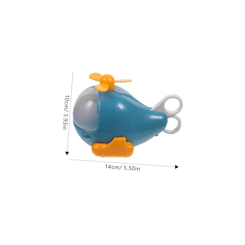 BESPORTBLE DIY Schreibwaren Flugzeugform Multifunktionales Lernspielzeug für Jungen und Mädchen Sicherer mit Stift Radiergummi Schere Lineal für Schule und Zuhause von BESPORTBLE
