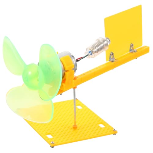 BESPORTBLE DIY Windgenerator Kleiner Windkraftgenerator Für Wissenschaftliche Experimente Vertikale Windturbine Lernspielzeug Für Stromerzeugung Physikalisches von BESPORTBLE