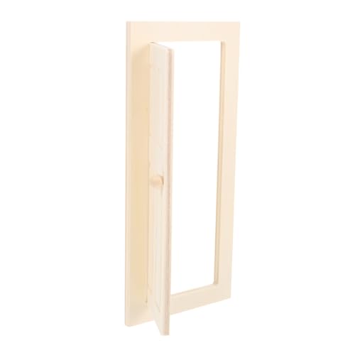 BESPORTBLE DIY Zubehör Für Szenen Dekorative Tür Für Puppenmöbel Hochwertiges Holz Naturfarbe BESPORTBLE DIY Zubehör Für Szenen Dekorative Tür Für Puppenmöbel Hochwertiges Holz Naturfarbe von BESPORTBLE