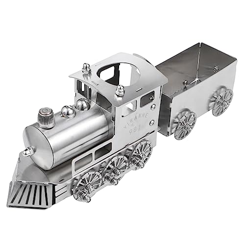 BESPORTBLE Dampf Lokomotiv Modell aus Realistische Zug Dekoration für Kinderzimmer und Büro Kompakte Detailgetreues Eisenbahn Accessoire Platzsparendes Sammlerstück von BESPORTBLE