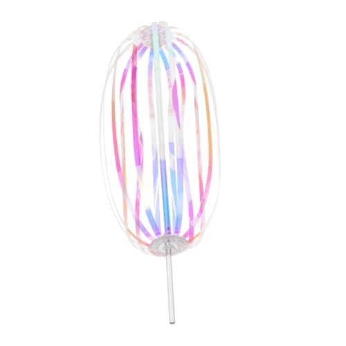 BESPORTBLE Dazzling Rainbow Twirler Stick Interaktives für Spaß mit Drehenden Ribbons und Blasen für Partys und Kreative Spiele BESPORTBLE Dazzling Rainbow Twirler Stick Interaktives für Spaß mit Drehenden Ribbons und Blasen für Partys und Kreative Spiele von BESPORTBLE