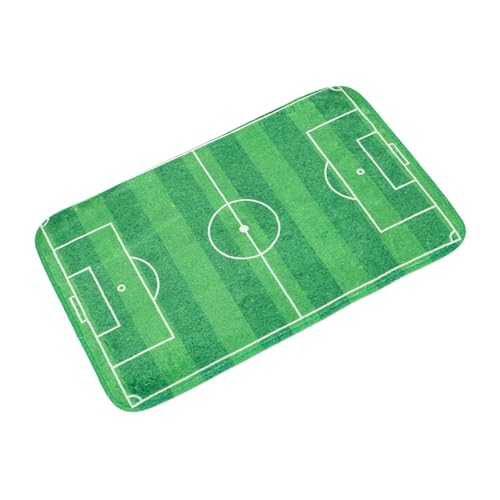 BESPORTBLE Desktop Fußballspielmatte Für Interaktives Tischfußballspiel Realistische Fußballfeldmatte Spielset Für Jungen Und Portable Spielunterlage Für Drinnen von BESPORTBLE