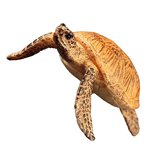 BESPORTBLE Desktop Schildkrötenmodell Realistische Schildkröte aus Hochwertigem für Kreative Lernspiele und Dekoration für Themenpartys und von BESPORTBLE