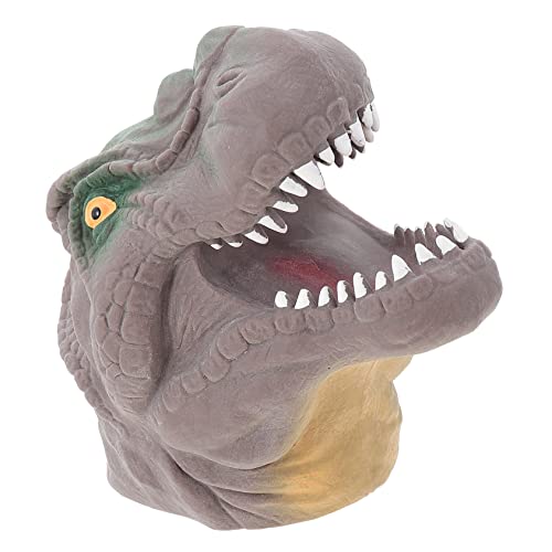 BESPORTBLE Dinosaurier Handpuppe für Dino Kopf Fingerpuppen aus Langlebigem für Kindergarten Zuhause und Kreative Spielzeiten Abgerundete Ecken für Sicheren von BESPORTBLE