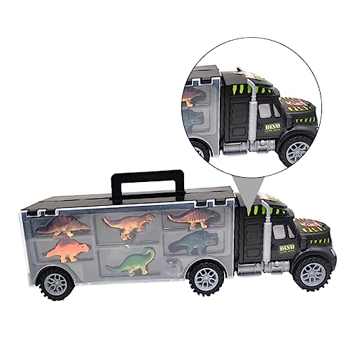 BESPORTBLE Dinosaurier Transportfahrzeug Set mit Dinosaurier Figuren Robuster Lastwagen mit Abnehmbarem Aufbewahrungskoffer für Kreative Spielstunden BESPORTBLE Dinosaurier Transportfahrzeug Set mit Dinosaurier Figuren Robuster Lastwagen mit Abnehmbarem Aufbewahrungskoffer für Kreative Spielstunden von BESPORTBLE