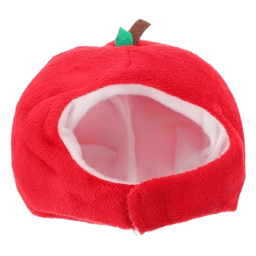 BESPORTBLE Doll Apple Hat Cosplay Kostüm Hüte für Stoffpuppen Kreatives Apfelkopfstück für Puppenoutfits für Festivals und Besondere Anlässe Charmantes und Verspieltes Design von BESPORTBLE