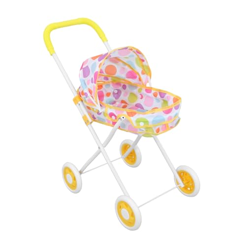 BESPORTBLE Doll Kinderwagen mit Weichem Griff Faltbarer Puppenwagen für Mädchen für Rollenspiele und Kreative Entwicklung Perfektes zu Weihnachten und Geburtstagen BESPORTBLE Doll Kinderwagen mit Weichem Griff Faltbarer Puppenwagen für Mädchen für Rollenspiele und Kreative Entwicklung Perfektes zu Weihnachten und Geburtstagen von BESPORTBLE