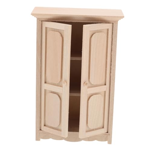 BESPORTBLE Dollhouse Miniature Wooden Cabinet Authentisches Aufbewahrungsschränkchen für Puppenhaus Dekoration für Sammler und Miniaturszenen Realistische Proportionen und Gestaltete Details BESPORTBLE Dollhouse Miniature Wooden Cabinet Authentisches Aufbewahrungsschränkchen für Puppenhaus Dekoration für Sammler und Miniaturszenen Realistische Proportionen und Gestaltete Details von BESPORTBLE