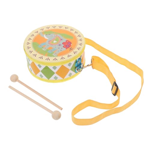BESPORTBLE Doppelseitige Handtrommel für Mallets Kleines Schlaginstrument Elefantendesign Musikalisches Lernspielzeug für Kindergarten Fördert Kreativität und Teamaktivitäten Drinnen und BESPORTBLE Doppelseitige Handtrommel für Mallets Kleines Schlaginstrument Elefantendesign Musikalisches Lernspielzeug für Kindergarten Fördert Kreativität und Teamaktivitäten Drinnen und von BESPORTBLE