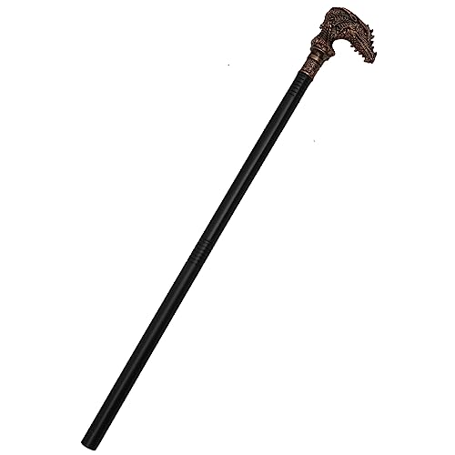 BESPORTBLE Drachenkopf Corgi Halloween Skeletthände Cosplay Dekoration Halloween Spazierstock Requisite Für Cosplay Stab Halloween Sensenmann Kostüme Halloween Cosplay von BESPORTBLE