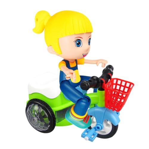 BESPORTBLE Dreirad Spielzeug für Kinder Kreatives Dreiradspielzeug Intelligentes und Langlebiges Dreirad mit LED Leuchten und Musik Installieren von BESPORTBLE