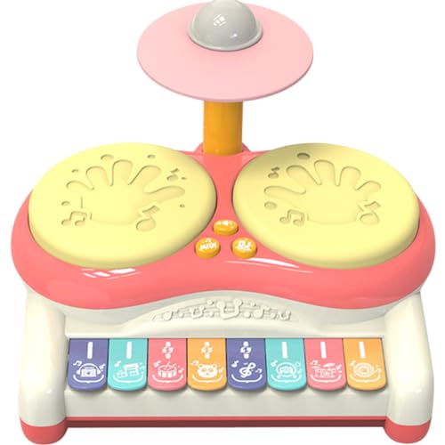 BESPORTBLE Drum Tragbares Schlagzeugspielzeug Für Multifunktionales Percussion Instrument Fördert Musikalisches Bewusstsein Und Hand Auge Koordination von BESPORTBLE