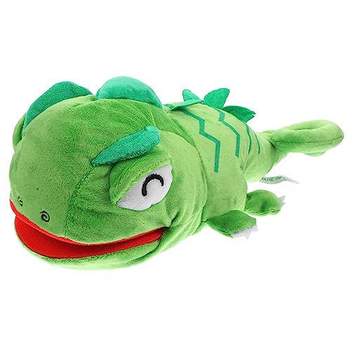 BESPORTBLE Echsen Handpuppe Aus Plüsch Für Lustiges Reptilien Fantasie Und Eltern Junge Mädchen Beziehung Geschichtenerzählen Und Spielstunden von BESPORTBLE