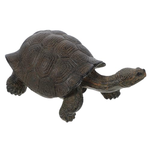 BESPORTBLE Echte Schildkröte Statue Lebensnahe Simulation Figur für Garten und Innenräume Robuste Deko für Kinderzimmer und Maritimen Stil Leicht und Langlebig als Lernspielzeug von BESPORTBLE