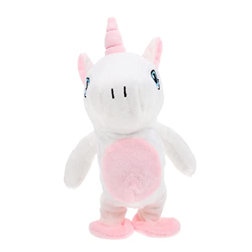 BESPORTBLE Einhorn Plüschtier Mit Interaktiven Funktionen Elektrisches Kuscheltier Für Spricht Für Kreatives Und Kognitive Entwicklung Batteriefrei von BESPORTBLE
