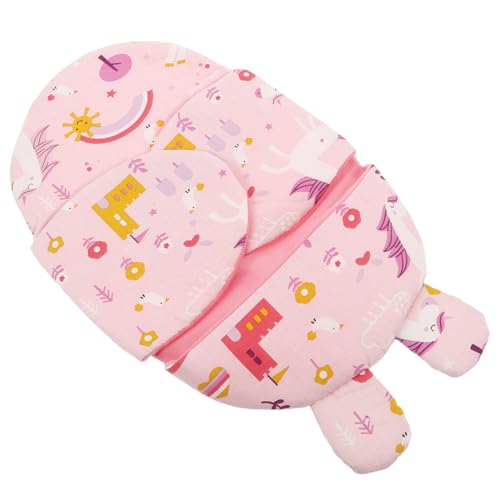 BESPORTBLE Einhorn Puppenschlafsack Für Puppen Weicher Schlafsack Im Pinken Design Puppenoutfit Und Puppenkleidungsset Für Sammler Kuschelige Babykleidung Für Puppen von BESPORTBLE