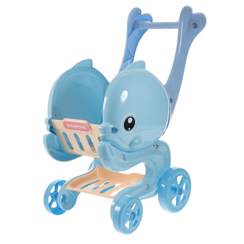 BESPORTBLE Einkaufswagen für Stabiler Handwagen aus Hochwertigem Material für Rollenspiele Sicheres und Langlebiges für Jungen und Perfektes für Geburtstage von BESPORTBLE