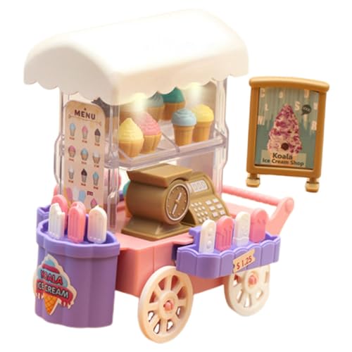 BESPORTBLE Eiscreme Wagen Spielset Realistisches Pretend Play Buntes Kunststoff Eiswagen Zubehör für Drinnen und Draußen Fördert Farbempfinden und Eltern Junge Mädchen Interaktion Leicht BESPORTBLE Eiscreme Wagen Spielset Realistisches Pretend Play Buntes Kunststoff Eiswagen Zubehör für Drinnen und Draußen Fördert Farbempfinden und Eltern Junge Mädchen Interaktion Leicht von BESPORTBLE