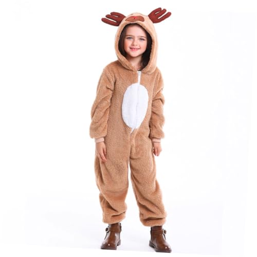 BESPORTBLE Elch Kostüm S Fleece Tierkostüm Cosplay Party Zubehör Karneval Fasching BESPORTBLE Elch Kostüm S Fleece Tierkostüm Cosplay Party Zubehör Karneval Fasching von BESPORTBLE