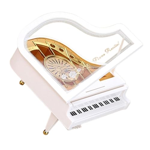 BESPORTBLE Elegante Spieluhr, Klavierform, Spieluhr, Musik-Dekoration, Melodie-Box, Rotierende Tanzende Mädchen-spieluhr, Dekoration Für Den Schreibtisch, Klavier-spieluhr BESPORTBLE Elegante Spieluhr, Klavierform, Spieluhr, Musik-Dekoration, Melodie-Box, Rotierende Tanzende Mädchen-spieluhr, Dekoration Für Den Schreibtisch, Klavier-spieluhr von BESPORTBLE