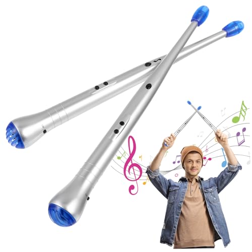 BESPORTBLE Elektrische Lufttrommelstöcke Musikinstrumente für LED Beleuchtung Kreative Spielzeugtrommelstöcke für Frühe Musikerlebnisse für Jungen BESPORTBLE Elektrische Lufttrommelstöcke Musikinstrumente für LED Beleuchtung Kreative Spielzeugtrommelstöcke für Frühe Musikerlebnisse für Jungen von BESPORTBLE