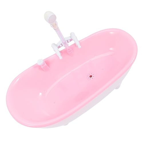 BESPORTBLE Elektrische Puppenbadewanne für Miniaturspielzeug mit Duschsprayer Vorschulspielzeug Fantasie und Praktischen Fähigkeiten für Kleinkinder BESPORTBLE Elektrische Puppenbadewanne für Miniaturspielzeug mit Duschsprayer Vorschulspielzeug Fantasie und Praktischen Fähigkeiten für Kleinkinder von BESPORTBLE