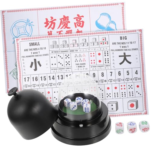 BESPORTBLE Elektrischer Automatischer Würfelbecher mit Transparentem Deckel Vielseitiger Ktv Dice Holder für Unterhaltung Robustes Material Praktisches Würfelbehälter für Bar Pub Club Spiele von BESPORTBLE