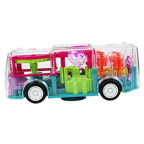 BESPORTBLE Elektrischer Kinderbus mit Licht und Musik Transparenter Bewegliche Zahnräder Realistische Fahrzeugmodell für Kleinkinder Jahre Sicher und Leicht Fördert Motorik und Neugier BESPORTBLE Elektrischer Kinderbus mit Licht und Musik Transparenter Bewegliche Zahnräder Realistische Fahrzeugmodell für Kleinkinder Jahre Sicher und Leicht Fördert Motorik und Neugier von BESPORTBLE