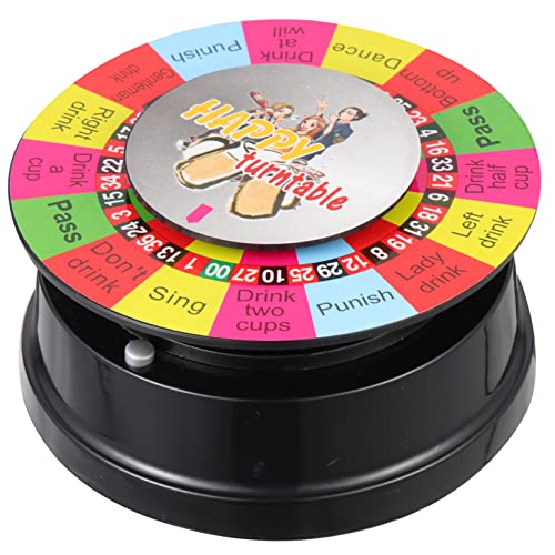 BESPORTBLE Elektrischer Ktv Drehspiel Lustiges Partyspiel Für Gesellige Abende Drehender Trinkspiel Partyverzierung Batterien Nicht Enthalten BESPORTBLE Elektrischer Ktv Drehspiel Lustiges Partyspiel Für Gesellige Abende Drehender Trinkspiel Partyverzierung Batterien Nicht Enthalten von BESPORTBLE