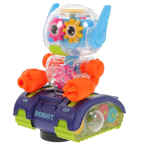 BESPORTBLE Elektrischer Transparenter Getriebe Roboter mit Musik und Licht Leuchtendes für Robuster Kinderroboter Interaktives für Jungen und Mädchen Zufällige Farbe Zufällige Farbe BESPORTBLE Elektrischer Transparenter Getriebe Roboter mit Musik und Licht Leuchtendes für Robuster Kinderroboter Interaktives für Jungen und Mädchen Zufällige Farbe Zufällige Farbe von BESPORTBLE