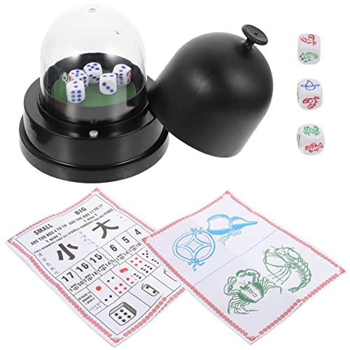 BESPORTBLE Elektrischer Würfelbecher Set mit Automatischem Würfelroller Kompakt und Leicht für Party und Tischspiele Transparentem Deckel für Brettspiele und Indoor Unterhaltung BESPORTBLE Elektrischer Würfelbecher Set mit Automatischem Würfelroller Kompakt und Leicht für Party und Tischspiele Transparentem Deckel für Brettspiele und Indoor Unterhaltung von BESPORTBLE