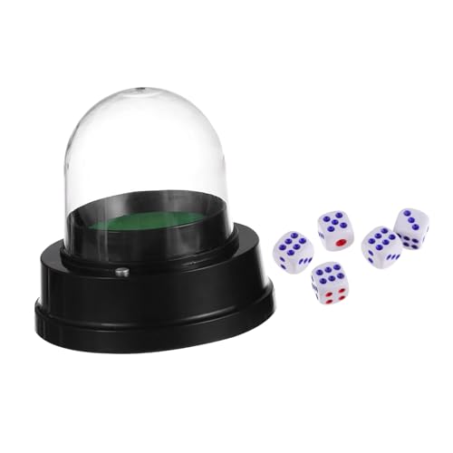 BESPORTBLE Elektrischer Würfelbecher mit Würfeln Kompakter Dice Shaker für Party Bar und Pub Batteriefreier Automatischer Würfelroller Leicht und Handlich für Unterwegs BESPORTBLE Elektrischer Würfelbecher mit Würfeln Kompakter Dice Shaker für Party Bar und Pub Batteriefreier Automatischer Würfelroller Leicht und Handlich für Unterwegs von BESPORTBLE