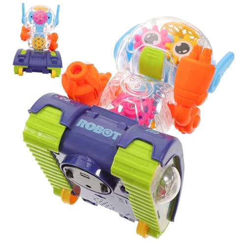 BESPORTBLE Elektrisches Roboter für Interaktiver Licht und Musik Gear Roboter Frühkindliche Bildungsspielzeuge aus Material Unterhaltsames Lernspielzeug für Jungen BESPORTBLE Elektrisches Roboter für Interaktiver Licht und Musik Gear Roboter Frühkindliche Bildungsspielzeuge aus Material Unterhaltsames Lernspielzeug für Jungen von BESPORTBLE