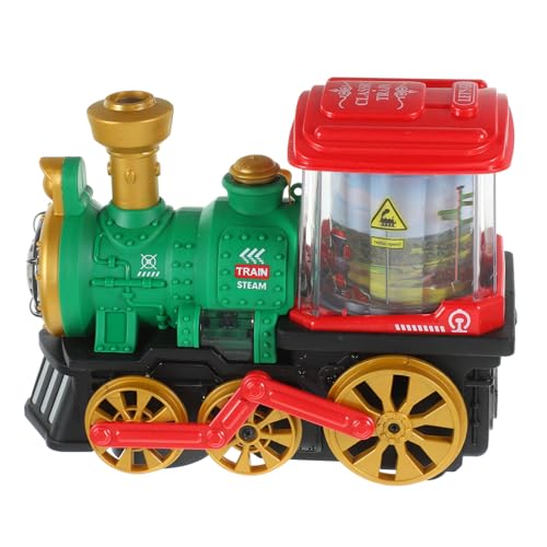 BESPORTBLE Elektrisches Zugset Für Dampfzug Mit Rauch Drehender Lampe Und Musik Simulationszugspielzeug Lustiges Eisenbahnspielzeug Ohne Batterie BESPORTBLE Elektrisches Zugset Für Dampfzug Mit Rauch Drehender Lampe Und Musik Simulationszugspielzeug Lustiges Eisenbahnspielzeug Ohne Batterie von BESPORTBLE